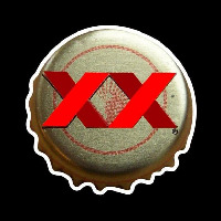 Dos Equis Amber Me ico Bottle Cap Beer Sign Leuchtreklame