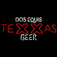 Dos Equis TeXXas Beer Sign Leuchtreklame