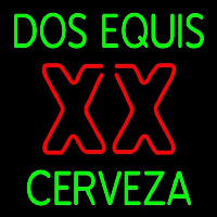 Dos Equis X  Cerveza 24 24 Beer Sign Leuchtreklame