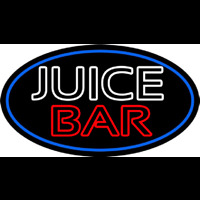 Double Stroke Juice Bar With Grapes Leuchtreklame