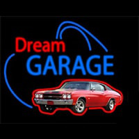 Dream Garage Chevy Chevelle Ss Leuchtreklame