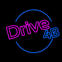 Drive 4b Leuchtreklame