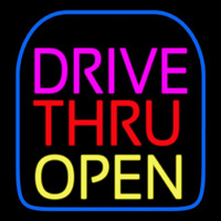 Drive Thru Open Leuchtreklame