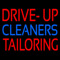 Drive Up Cleaners Tailoring Leuchtreklame
