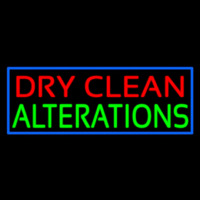 Dry Clean Alterations Leuchtreklame
