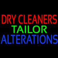 Dry Cleaners Tailor Alterations Leuchtreklame