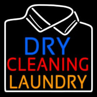 Dry Cleaning Laundry Leuchtreklame