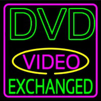 Dvd Video E changed 2 Leuchtreklame