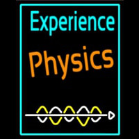 E perience Phyysics Leuchtreklame