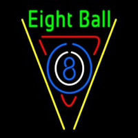 Eight Ball Pool Bar Leuchtreklame