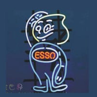 Esso Oil Leuchtreklame