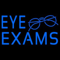 Eye E ams With Glass Logo Leuchtreklame