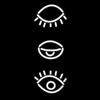 Eye Eye Eye Leuchtreklame
