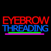 Eyebrow Threading Leuchtreklame