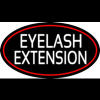 Eyelash E tension Leuchtreklame