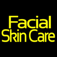Facial Skin Care Leuchtreklame