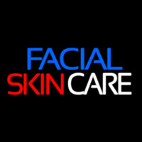 Facial Skin Care Leuchtreklame