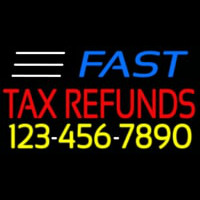 Fast Ta  Refunds With Phone Number Leuchtreklame