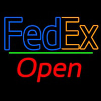 Fede  Logo With Open 2 Leuchtreklame