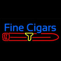 Fine Cigars Leuchtreklame