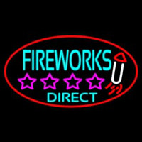 Fire Work Direct 2 Leuchtreklame