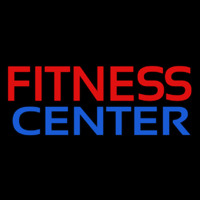 Fitness Center In Red Leuchtreklame