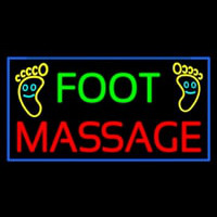 Foot Massage Leuchtreklame