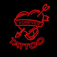 Forever Tattoo Leuchtreklame