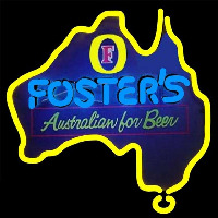 Fosters Australia Beer Sign Leuchtreklame