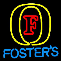 Fosters Initial Beer Sign Leuchtreklame