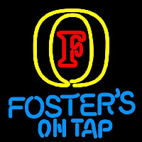 Fosters On Tap Beer Sign Leuchtreklame