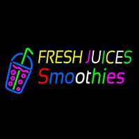 Fresh Juices Smoothies Leuchtreklame