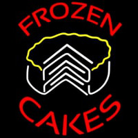 Frozen Cakes Birthday Dessert Leuchtreklame