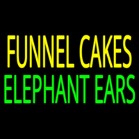 Funnel Cakes Elephant Ears Leuchtreklame