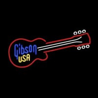 GIBSON USA GUITAR Leuchtreklame