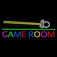 Game Room Cue Stick Leuchtreklame
