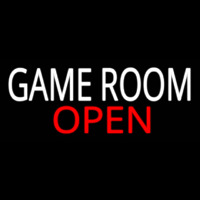 Game Room Open Leuchtreklame