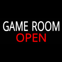 Game Room Open Real Neon Glass Tube Leuchtreklame