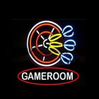 Gameroom Dart Laden Offen Leuchtreklame