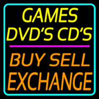 Games Dvds Cds Buy Sell E change 2 Leuchtreklame