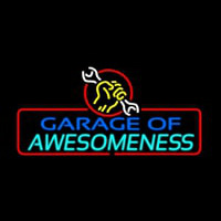 Garage Of Awesomeness Leuchtreklame