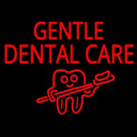Gentle Dental Care Leuchtreklame