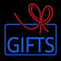 Gifts Block Logo Leuchtreklame