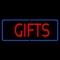 Gifts Rectangle Leuchtreklame