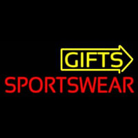 Gifts Sportswear Leuchtreklame