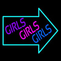 Girls Girls Girls Leuchtreklame