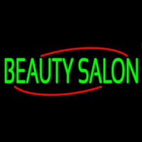 Green Beauty Salon Leuchtreklame