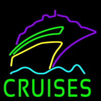 Green Cruises Logo Leuchtreklame