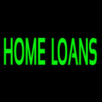 Green Home Loans Leuchtreklame