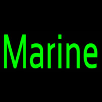 Green Marine Leuchtreklame